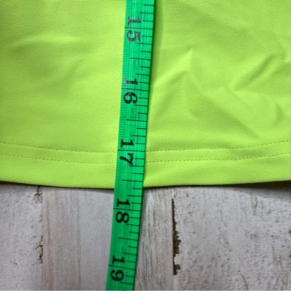 Old Navy Active Powersoft Long Line Sports Bra Top Plus Size 2X Neon Green - Picture 5 of 15